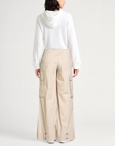 Woman Pants Sand Size M Cotton