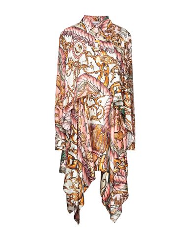 Woman Mini dress Pink Size 10 Silk