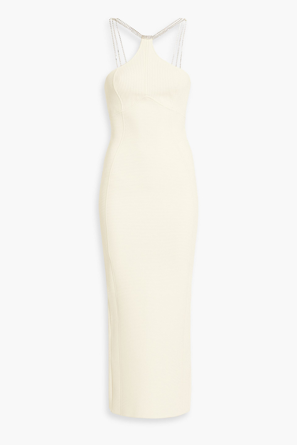 Embellished bandage maxi dress