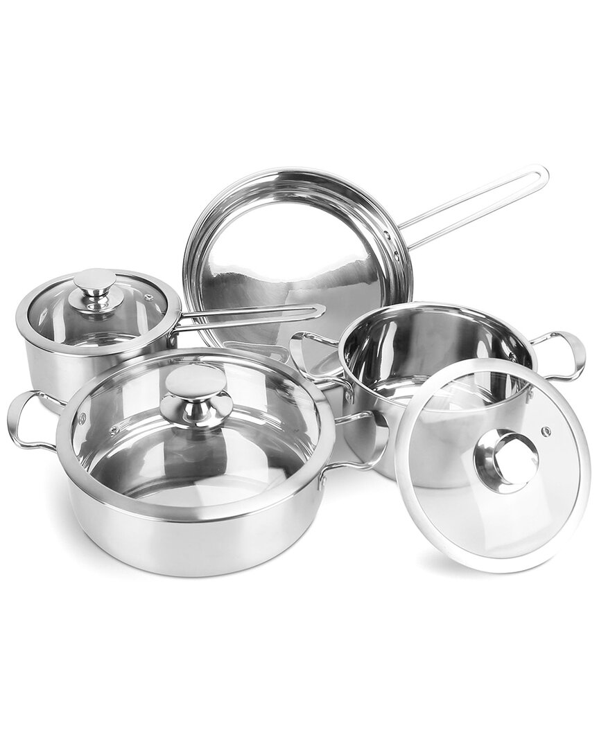 Induction 5pc Stainless Steel Cookware Set