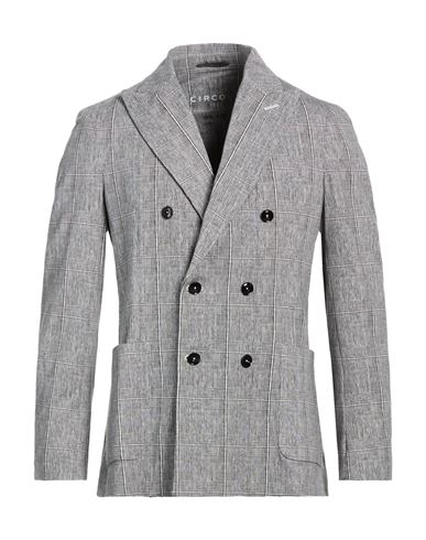 Man Blazer Black Size 36 Cotton, Elastane