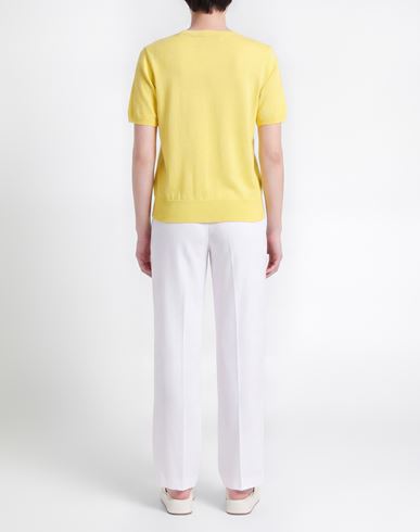 Woman Sweater Yellow Size L Viscose, Polyamide
