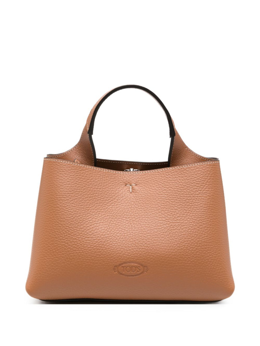 Tod's - Bag in Leather Micro, BROWN, - Bag