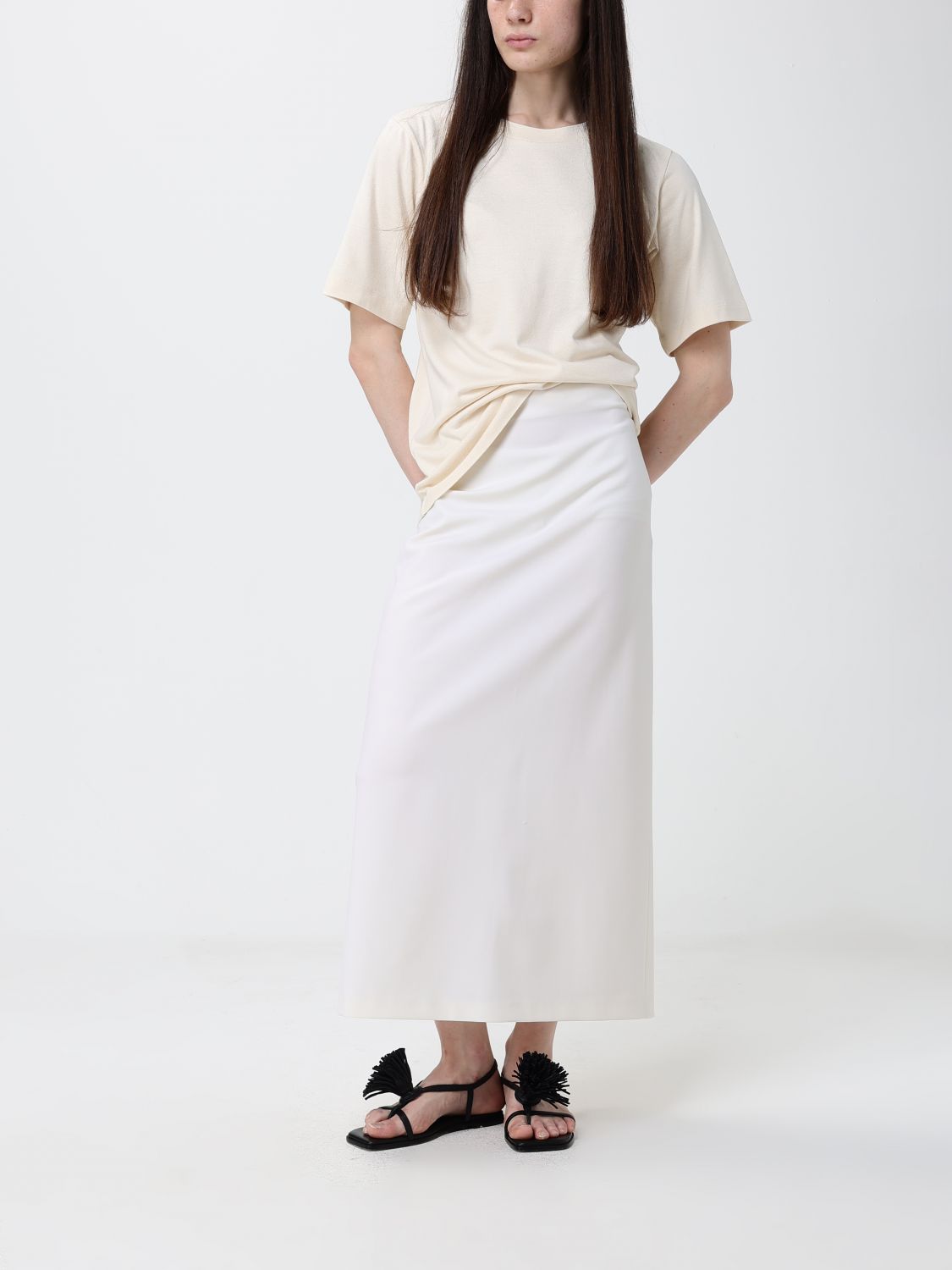 T-Shirt Woman color Yellow Cream