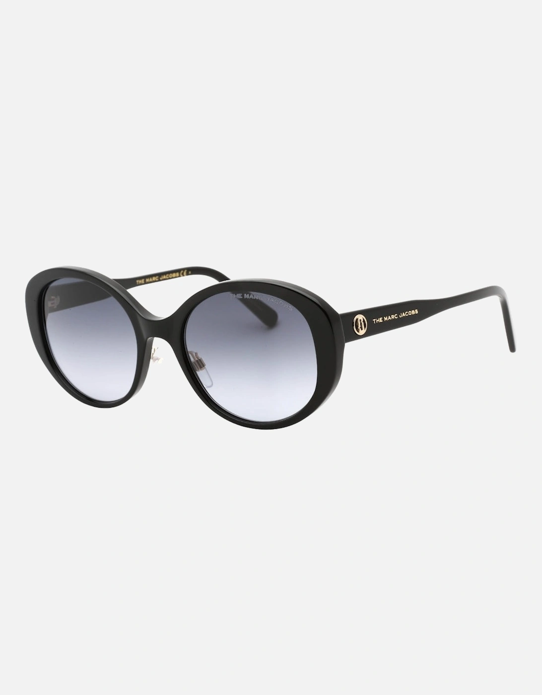 Women's Marc Jacobs Black Framed Dark Grey SF Lens Sunglasses - Size: ONE size