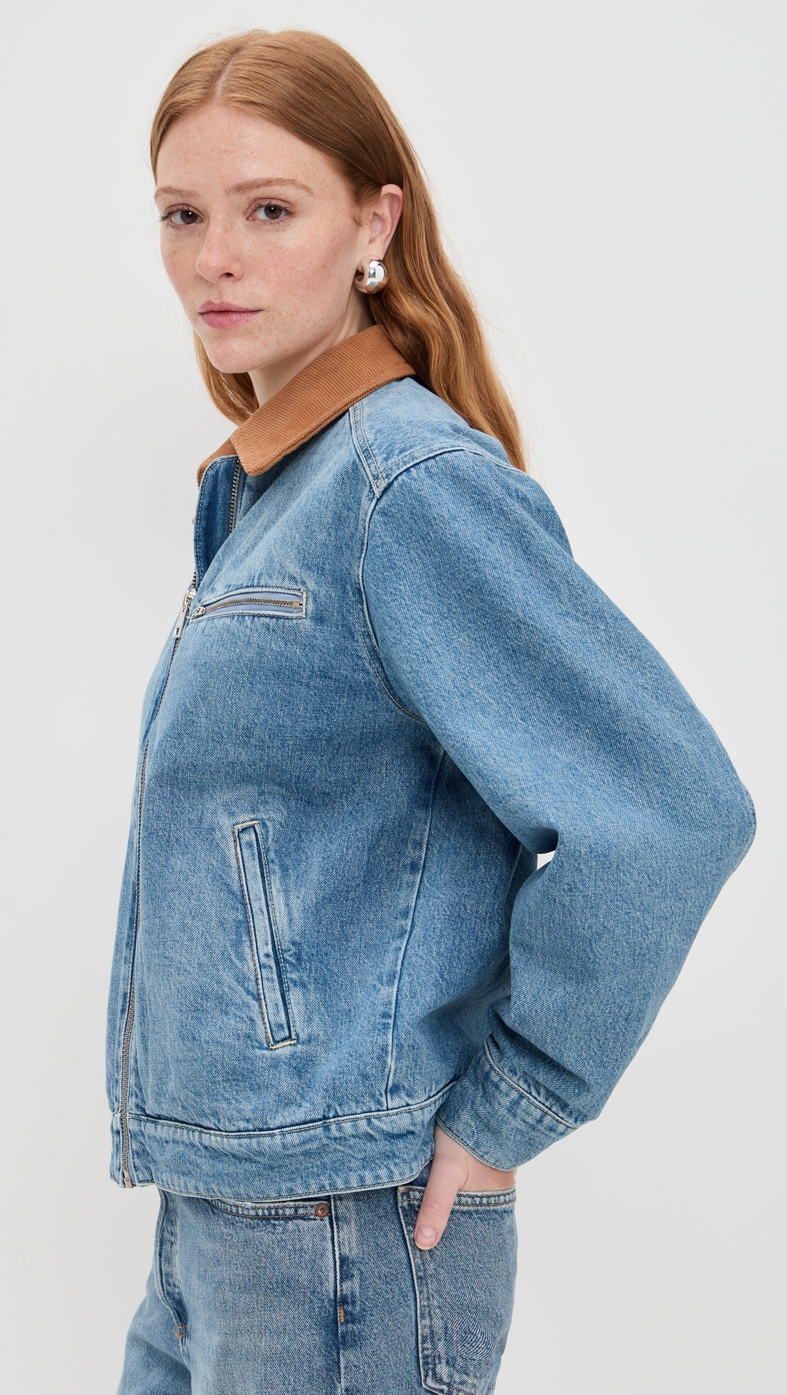Reformation Harrison Utility Jacket Cooper