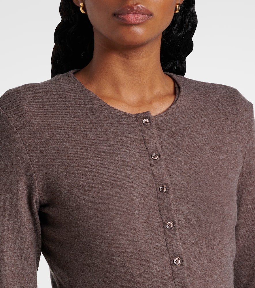 Lauren cropped jersey cardigan