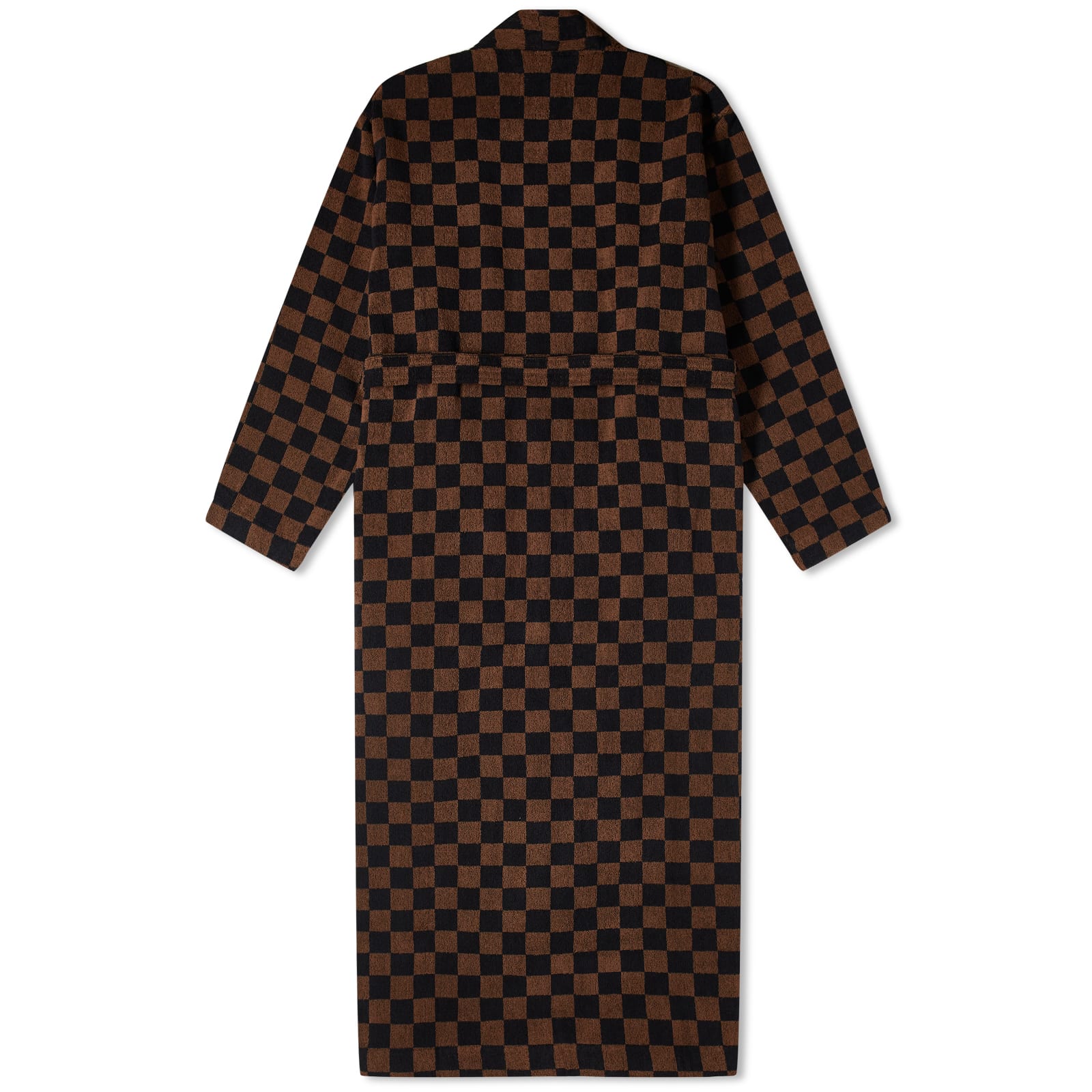Sulis Bath Robe in Tabac/Noir, Size X-Small