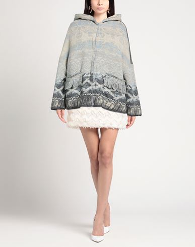 Woman Coat Sky blue Size S Acrylic, Viscose, Wool