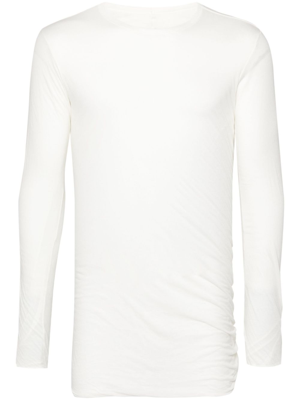 Double organic cotton T-shirt - Black
