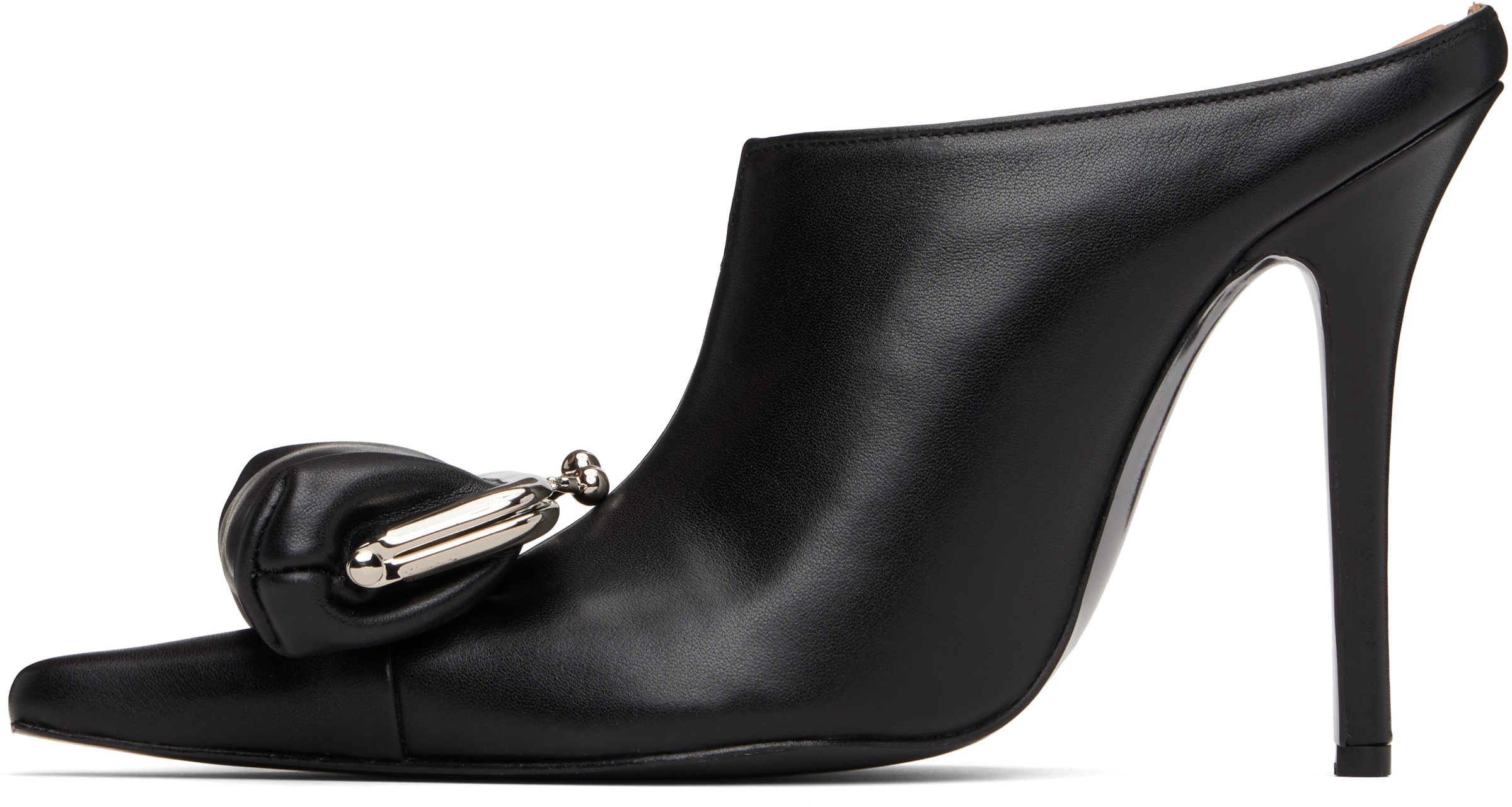 Black Coin Purse Pointy Heels