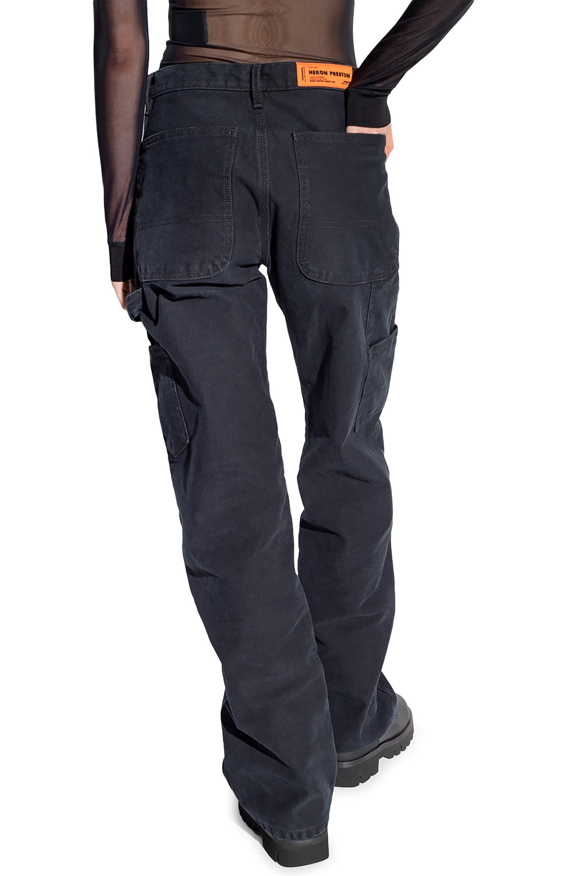 Jeans with multiple pockets