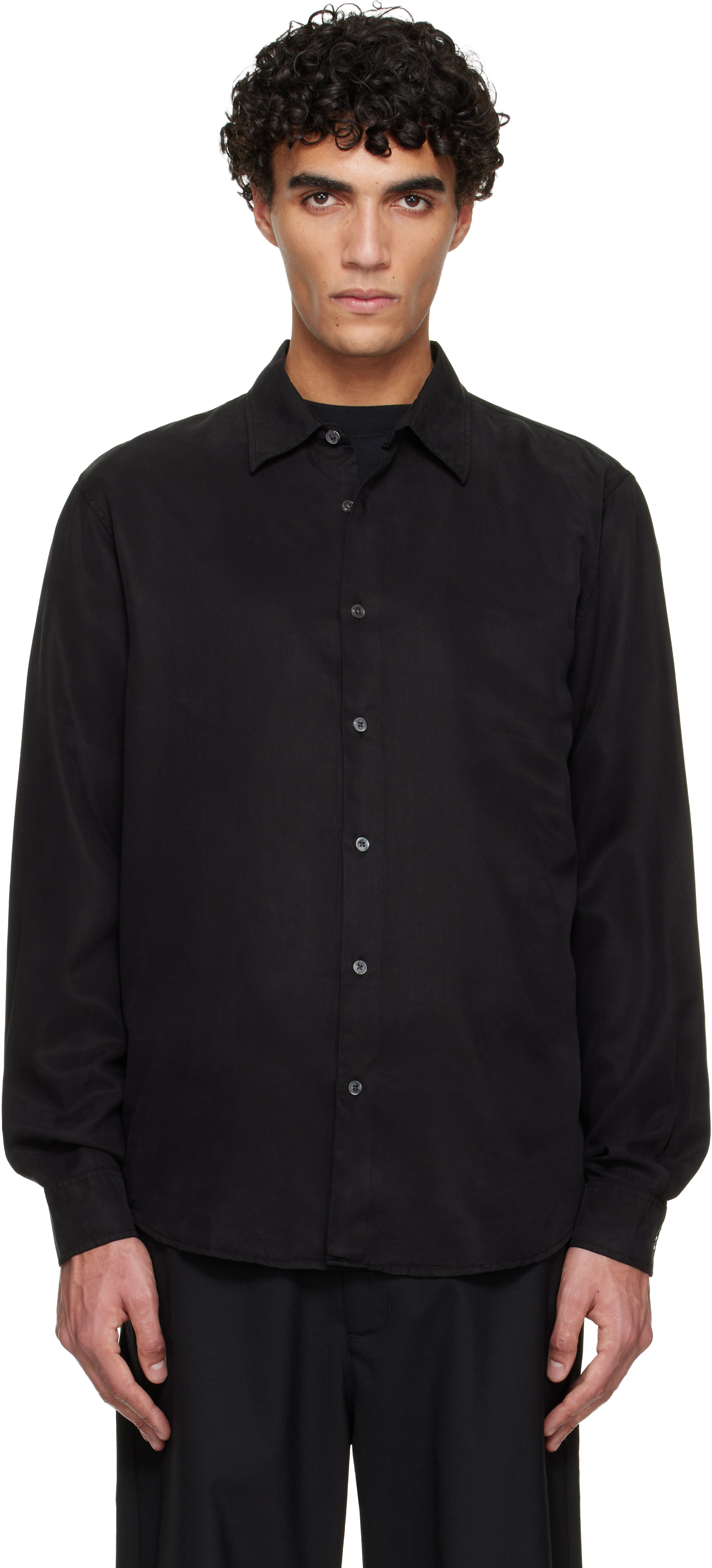 Black Regular Fit Shirt