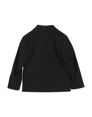 Elisabetta Franchi La Mia Bambina Kid Girl Blazer Black Size 12+ Virgin Wool, Polyester, Viscose
