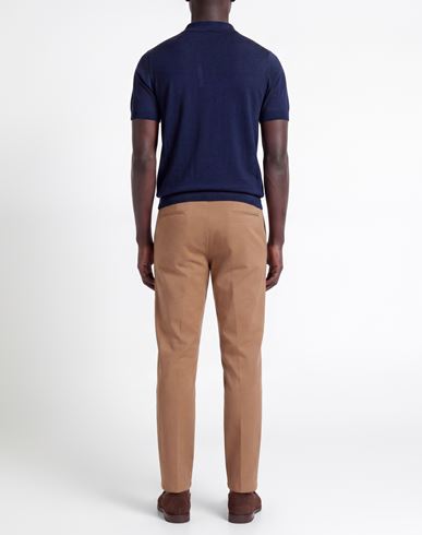 Man Pants Camel Size 28 Viscose, Polyamide, Elastane