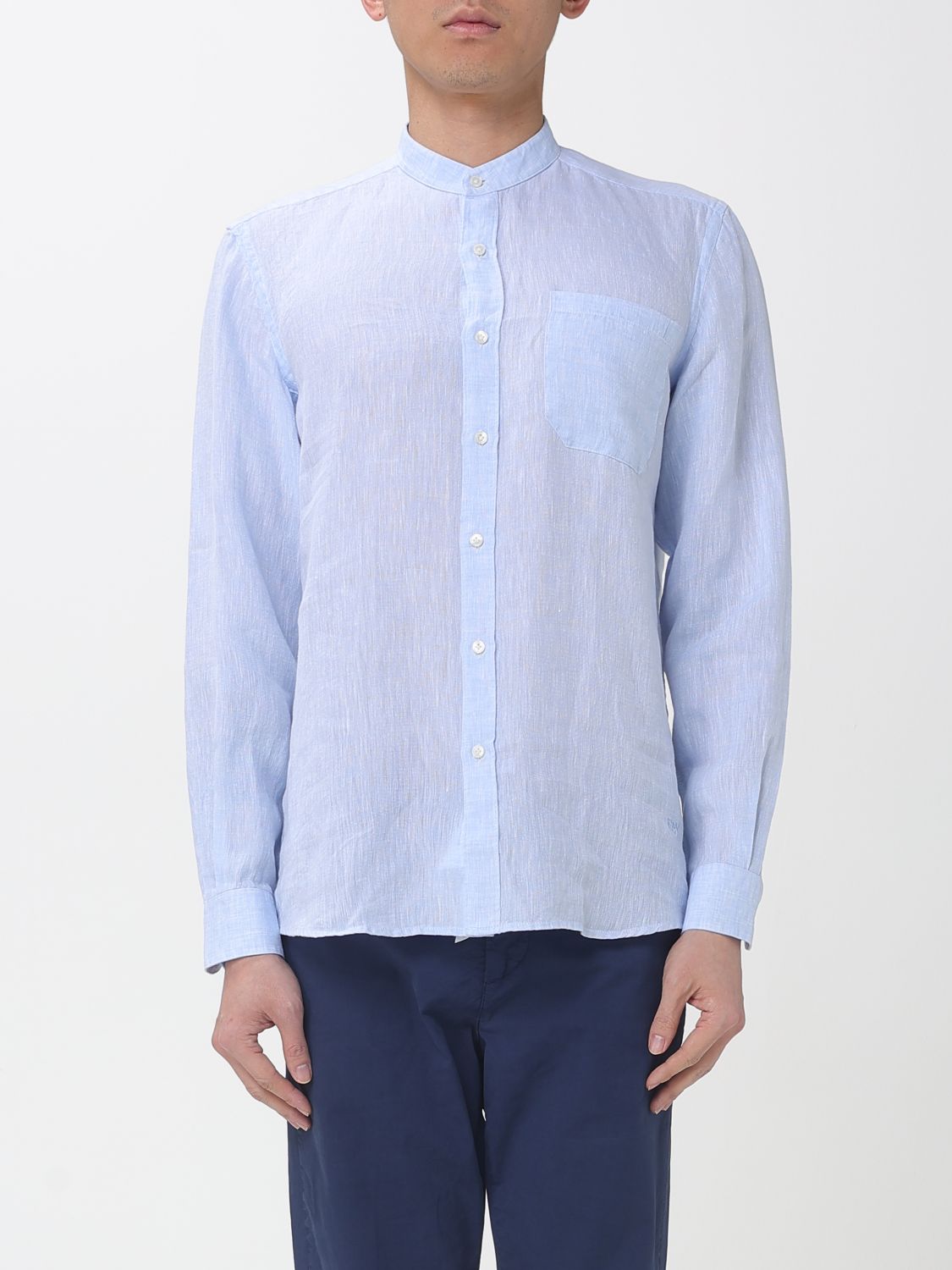 Shirt Men color Sky
