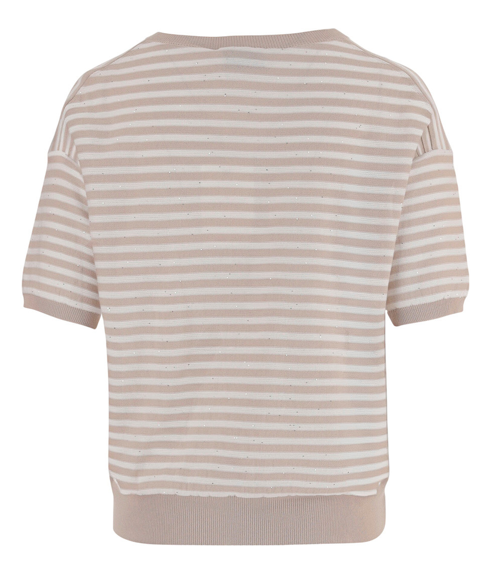 Naturals Stripes Crew Neck Sweater