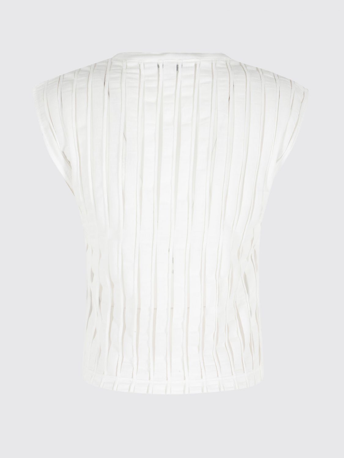 Top Woman color Ecru