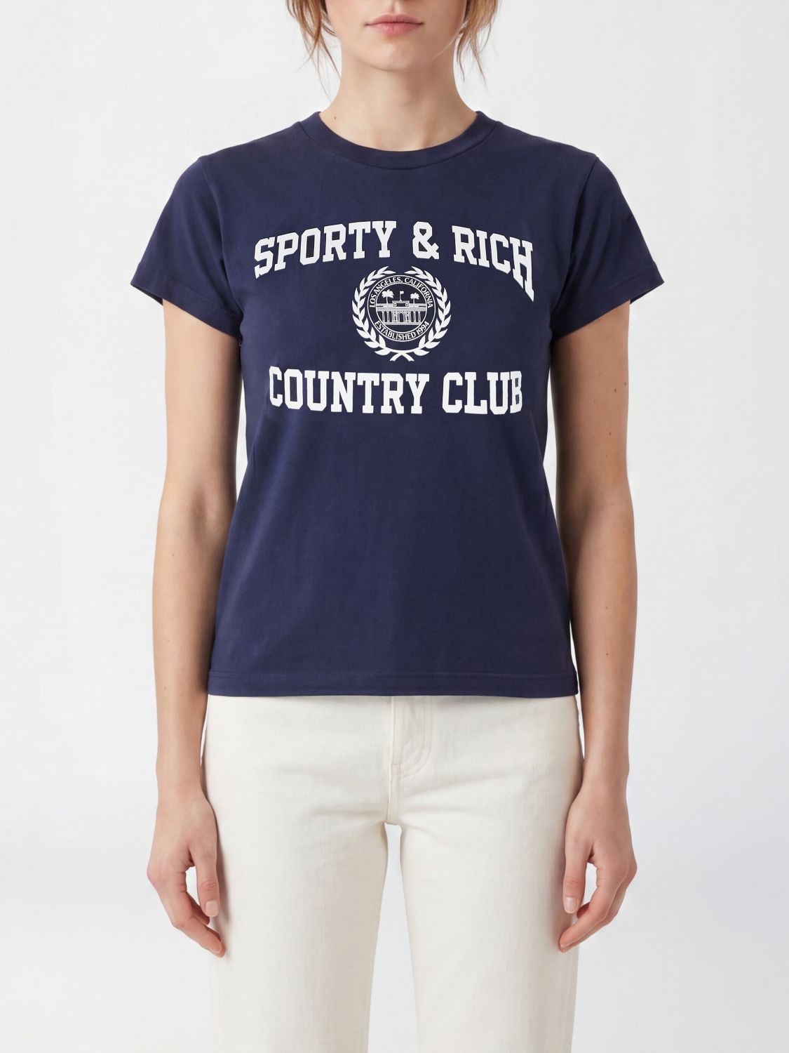 T-Shirt Woman color Navy