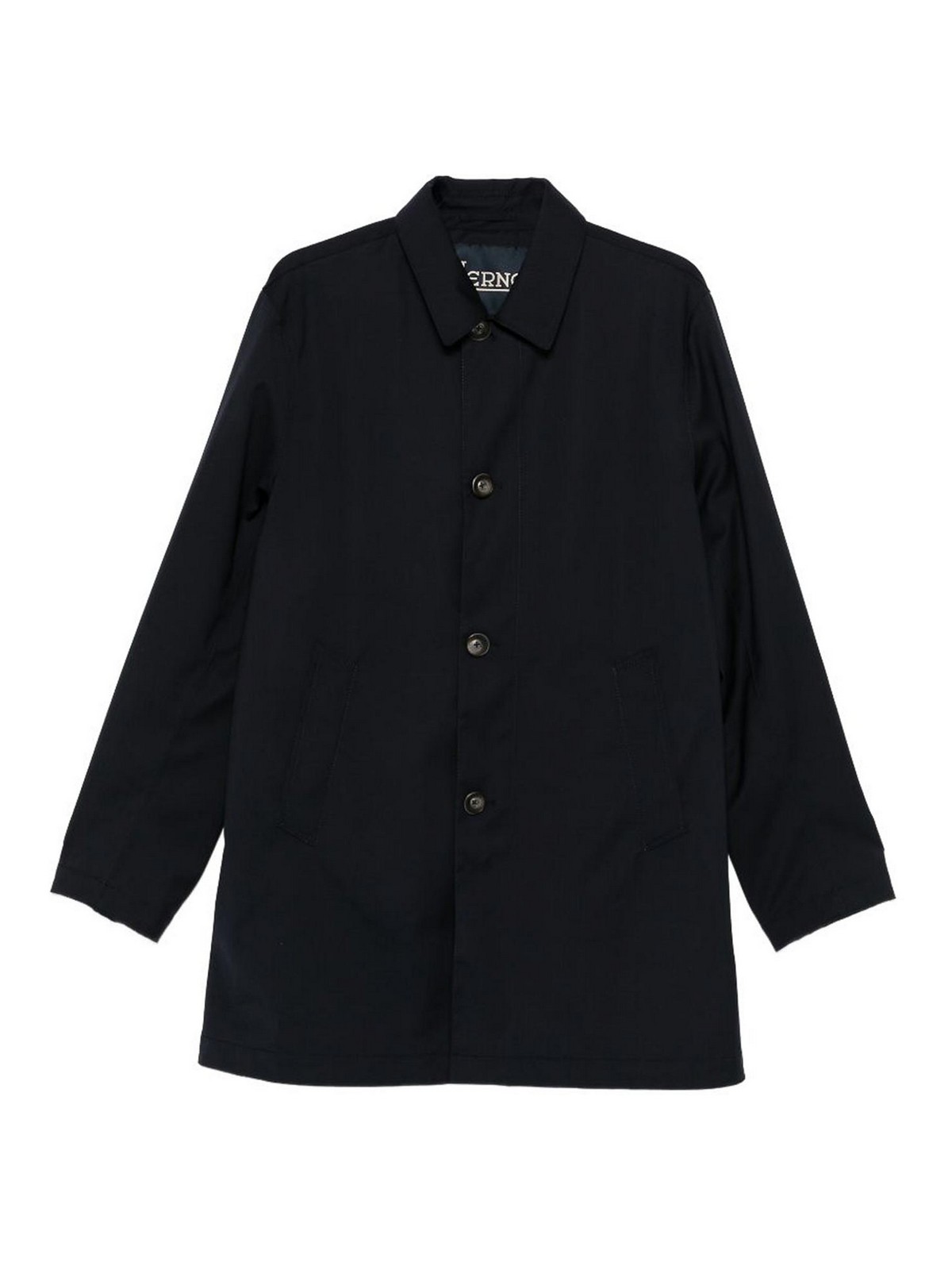 3 Layers Wool Storm Fabric Raincoat