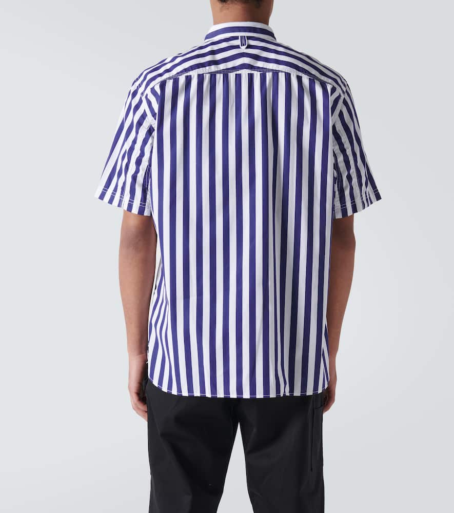 Junya Watanabe x Carhartt striped cotton Bowling shirt