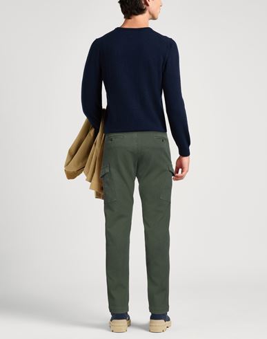 Jacob Cohёn Man Pants Military green Size 32 Cotton, Elastane