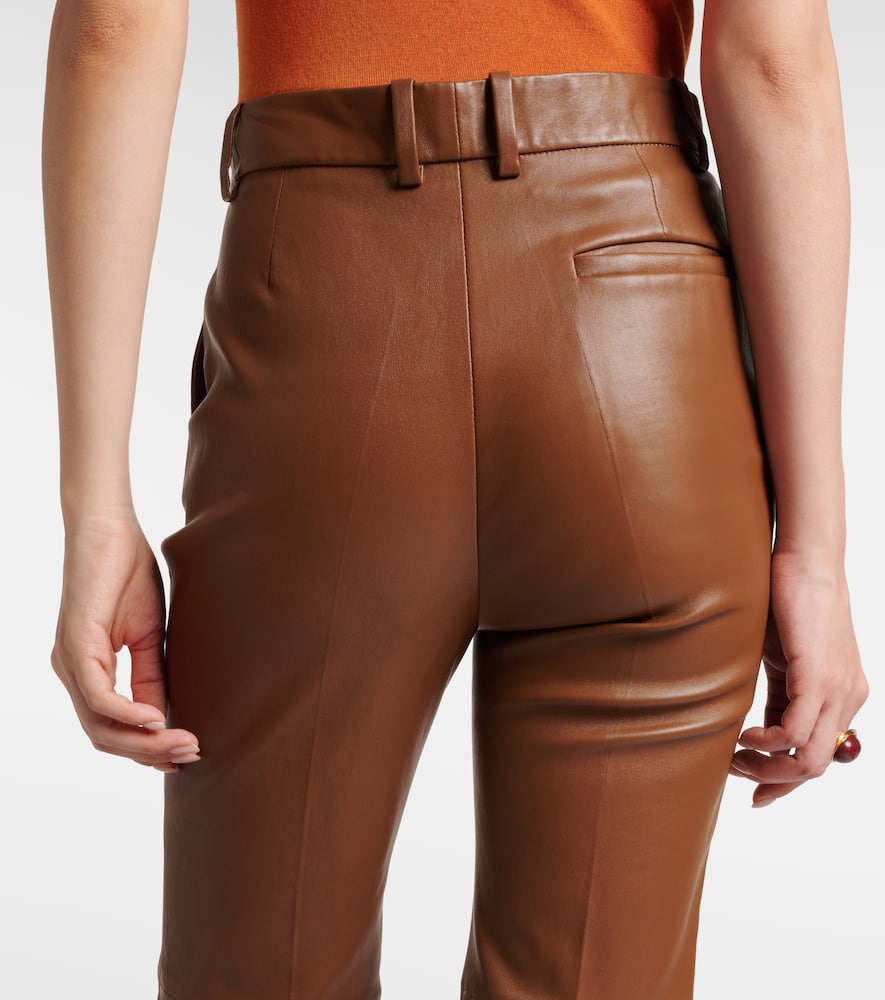 Tafira high-rise flared pants