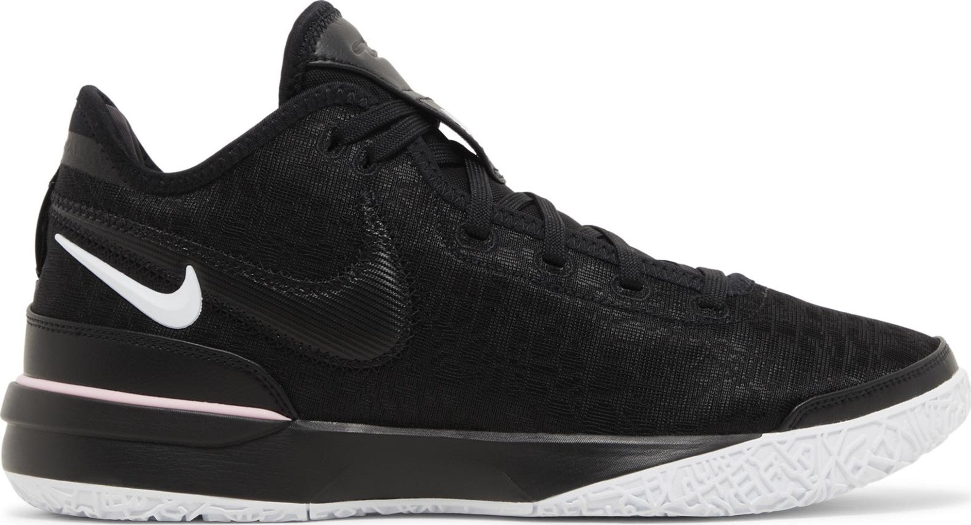 Men's Zoom Lebron Nxxt Gen 'Black White Medium Soft Pink' Sneakers