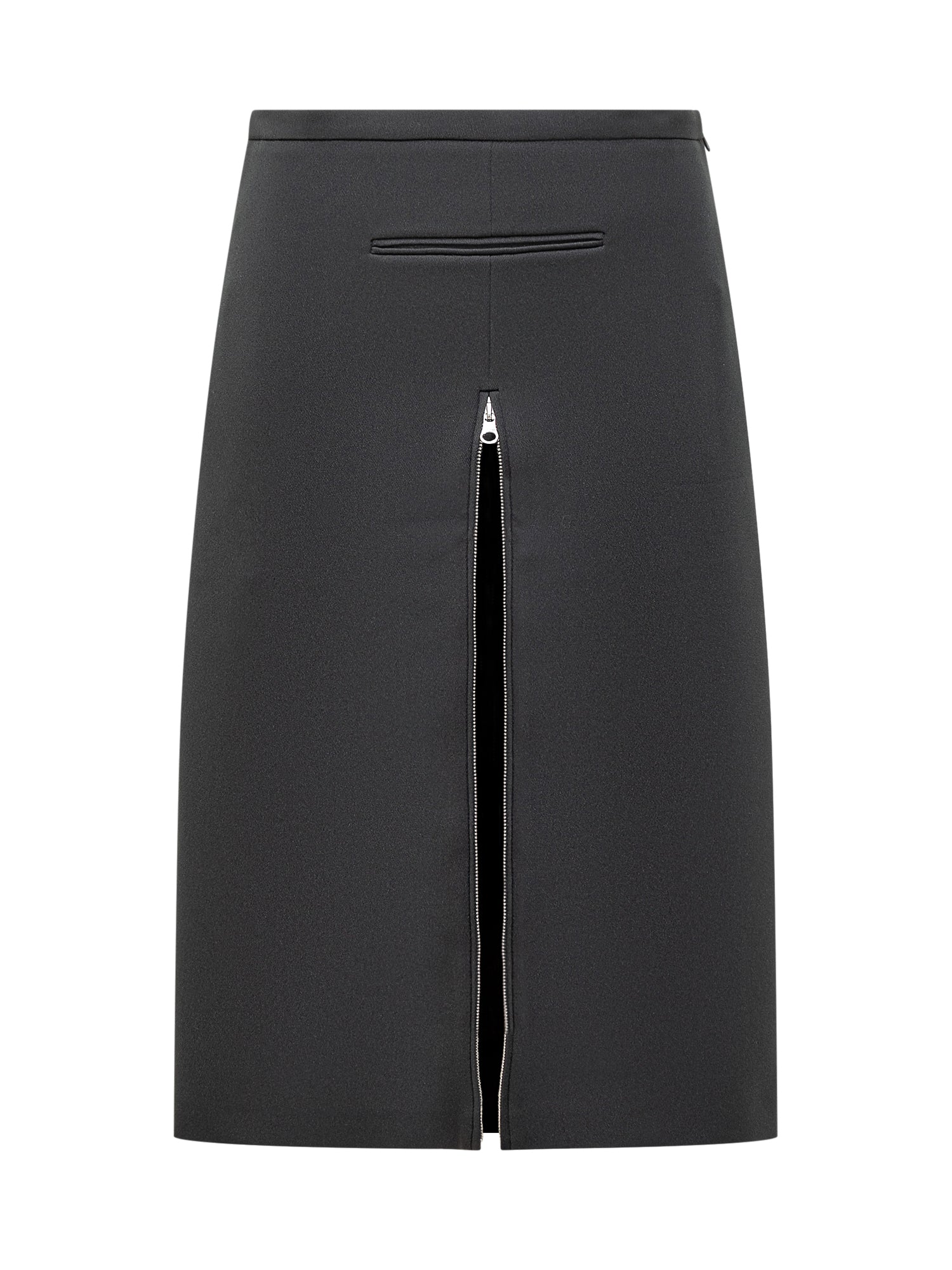 Mini Zip Detail Skirt