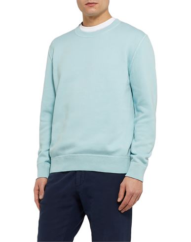 Altea Man Sweatshirt Sky blue Size S Cotton