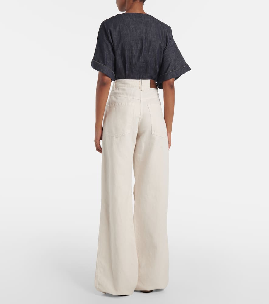 Wide-leg jeans