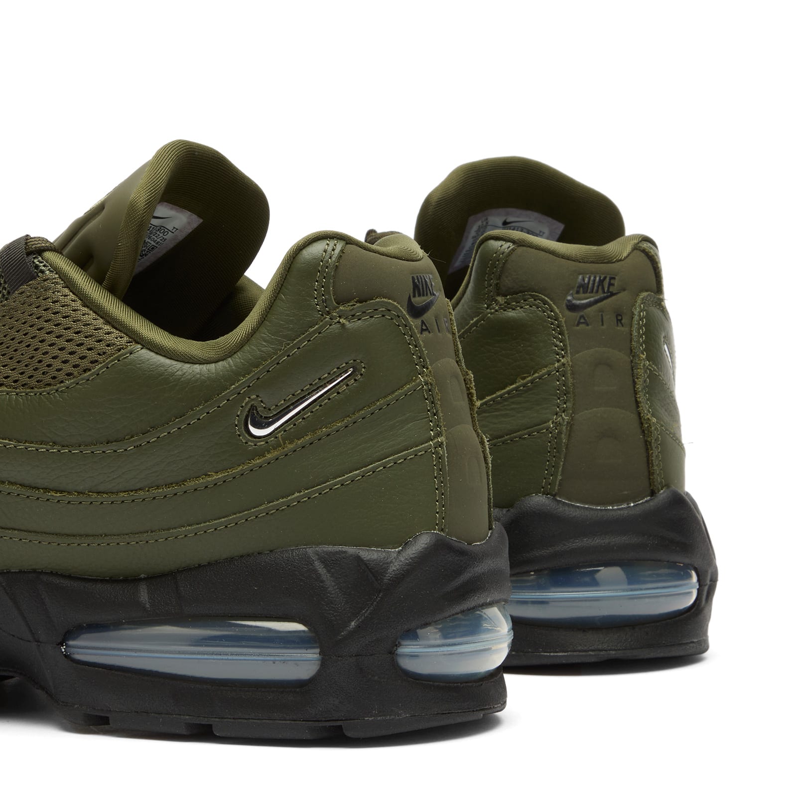 Air Max 95 Slim Sneaker in Cargo Khaki/Olive-Black
