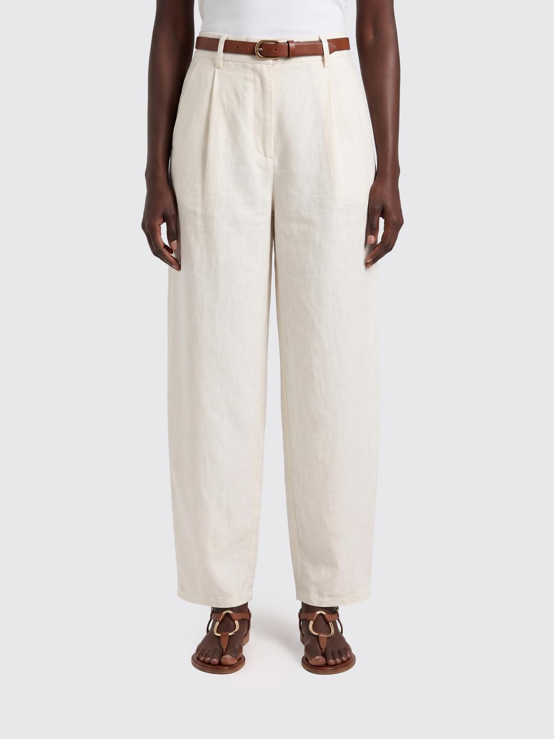 Pants Woman color White
