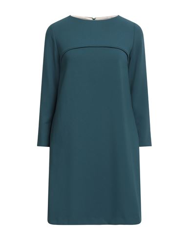 Woman Mini dress Deep teal Size XS Polyester, Rayon, Elastane