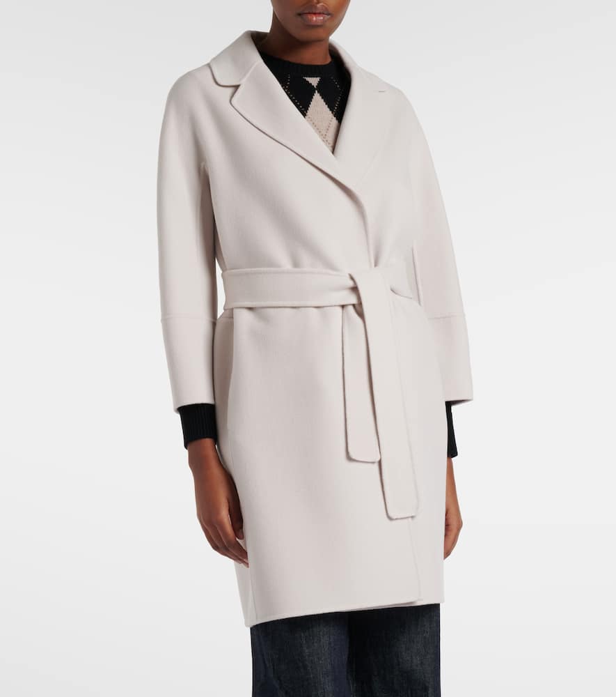 Arona virgin wool wrap coat