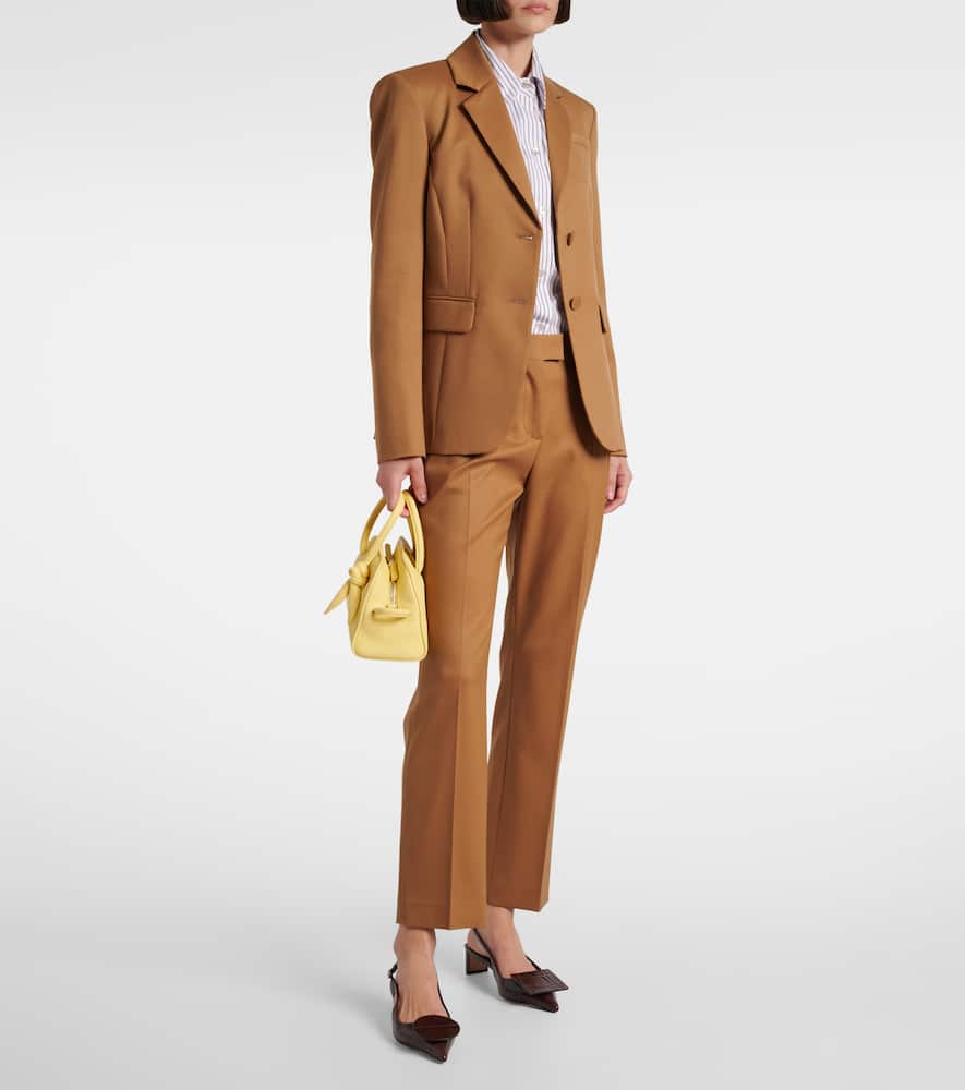 Todd high-rise straight pants