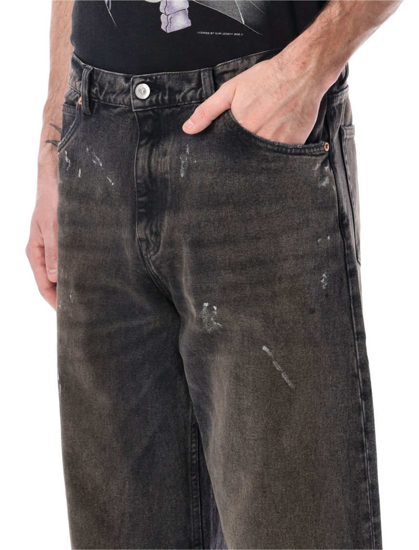 Vast Cut Wide-leg Jeans