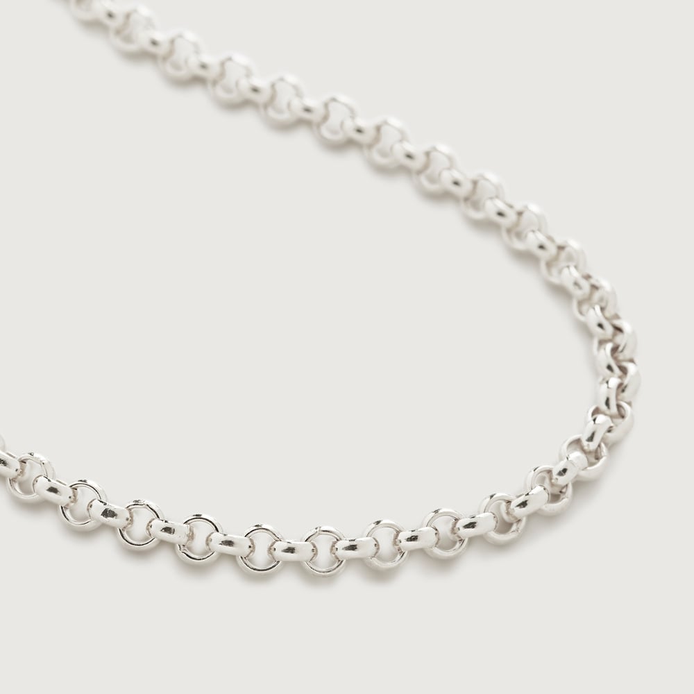 Sterling Silver Vintage Chain Necklace 50-56cm/20-22'