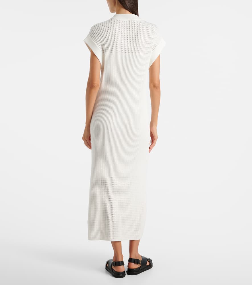 Cheston pointelle cotton maxi dress