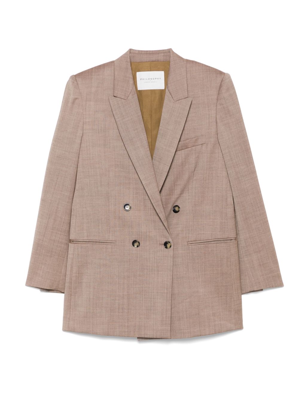 Philosophy Di Lorenzo Serafini double-breasted blazer - Brown