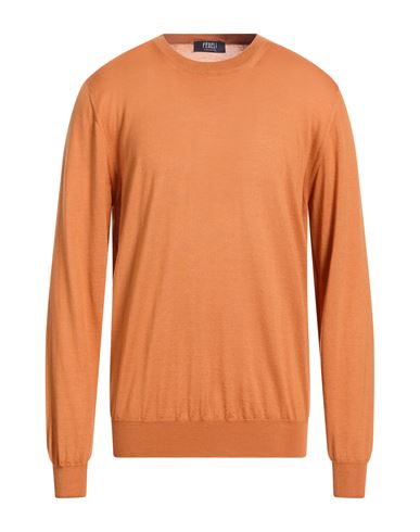 Man Sweater Mandarin Size 40 Cashmere, Silk