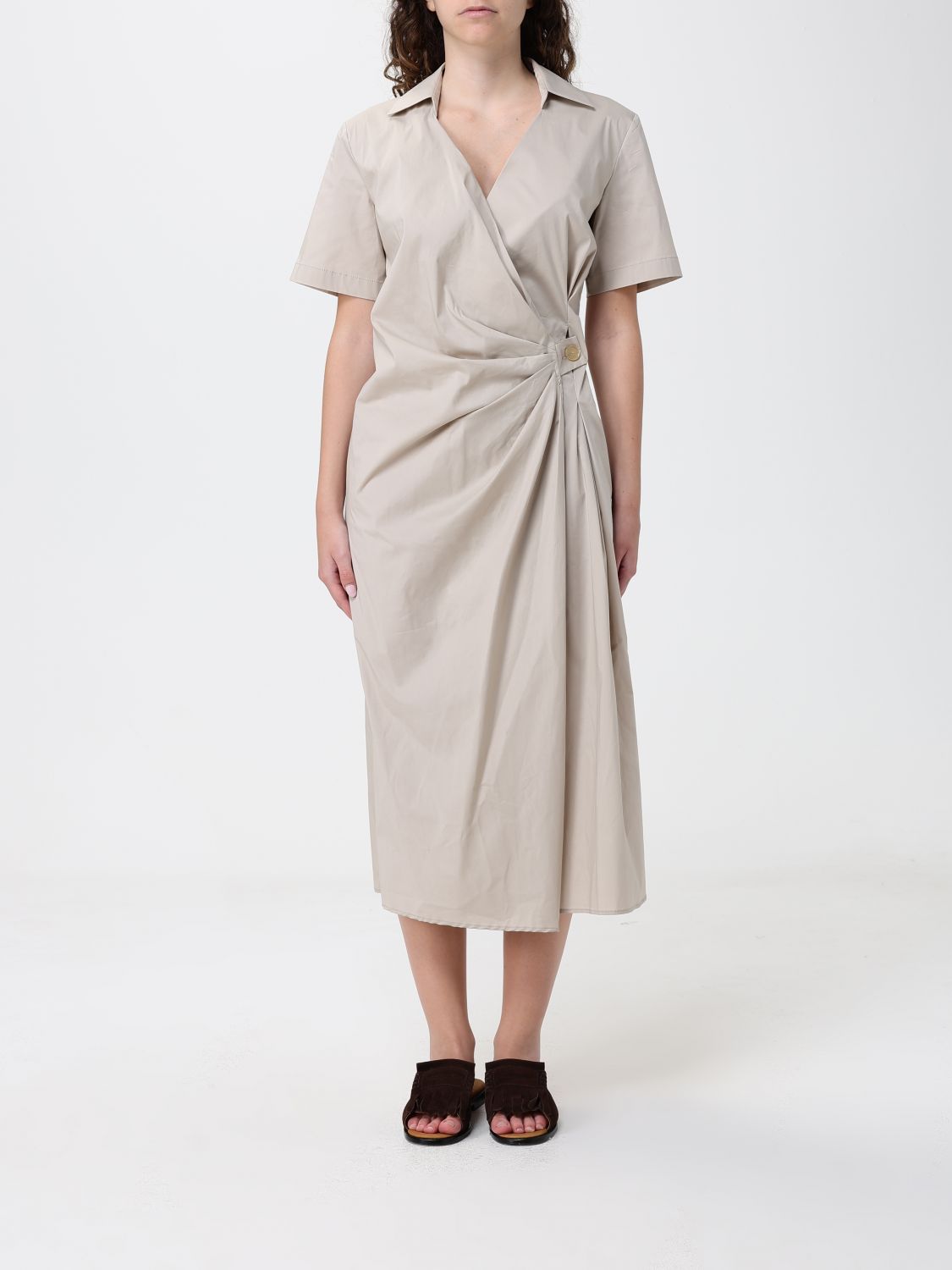 Dress Woman color Brown