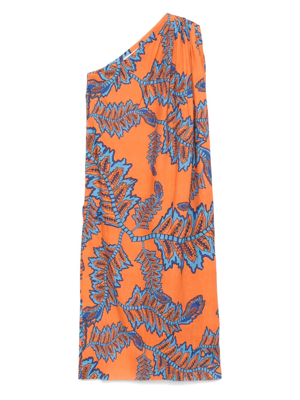Hawai one-shoulder maxi dress - White