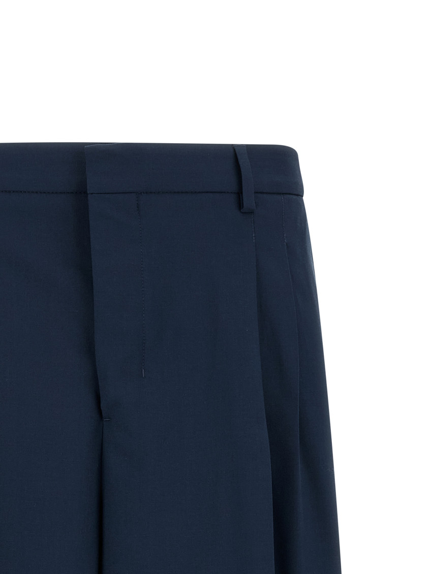 Virgin Wool Shorts