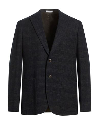 Man Blazer Midnight blue Size 36 Virgin Wool, Polyamide