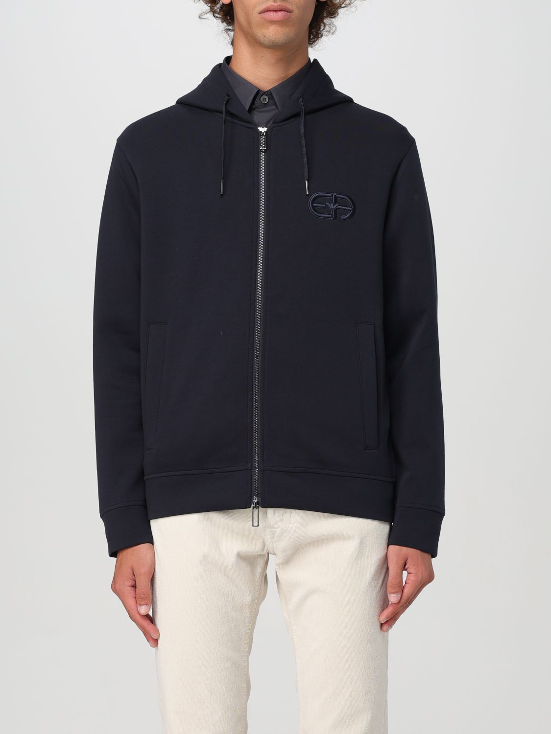 Sweatshirt Men color Navy