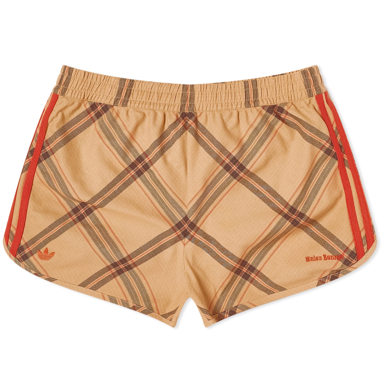 Men's x Wales Bonner Short in Check Jacquard