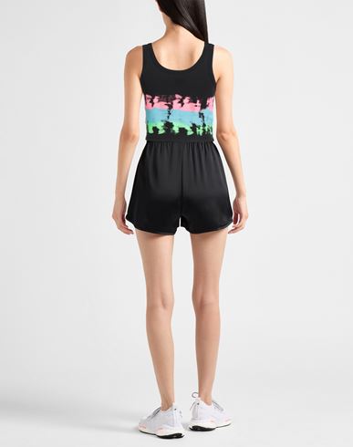 Woman Top Black Size L Cotton, Elastane