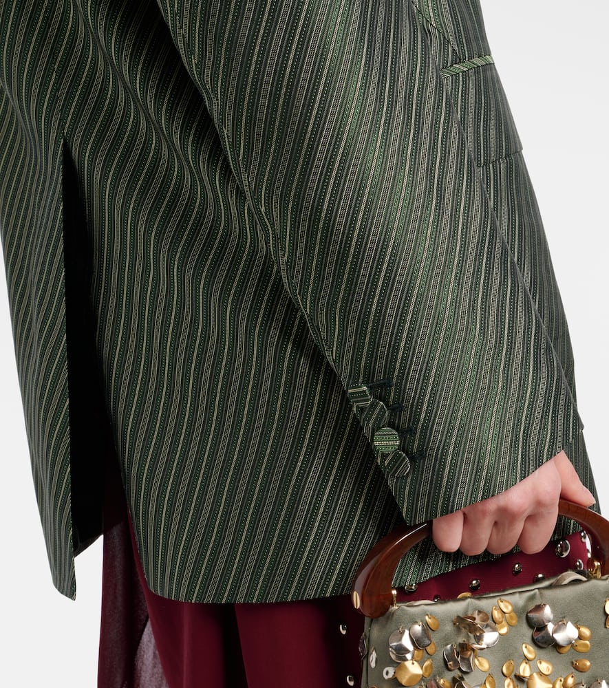 Striped blazer