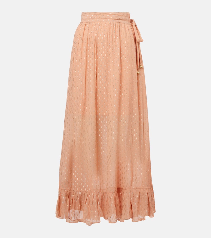 Rhiannon frilled maxi skirt